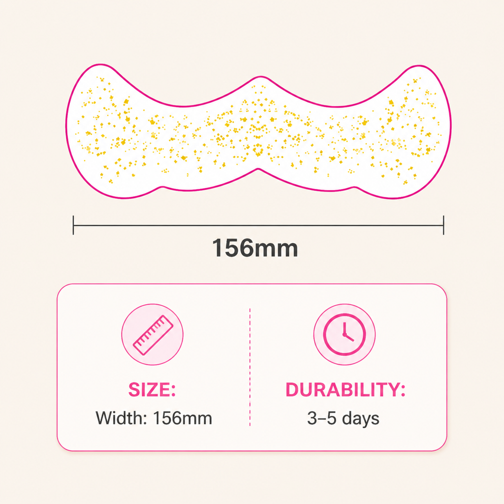 10 PCS Face Makeup Tattoo Stickers