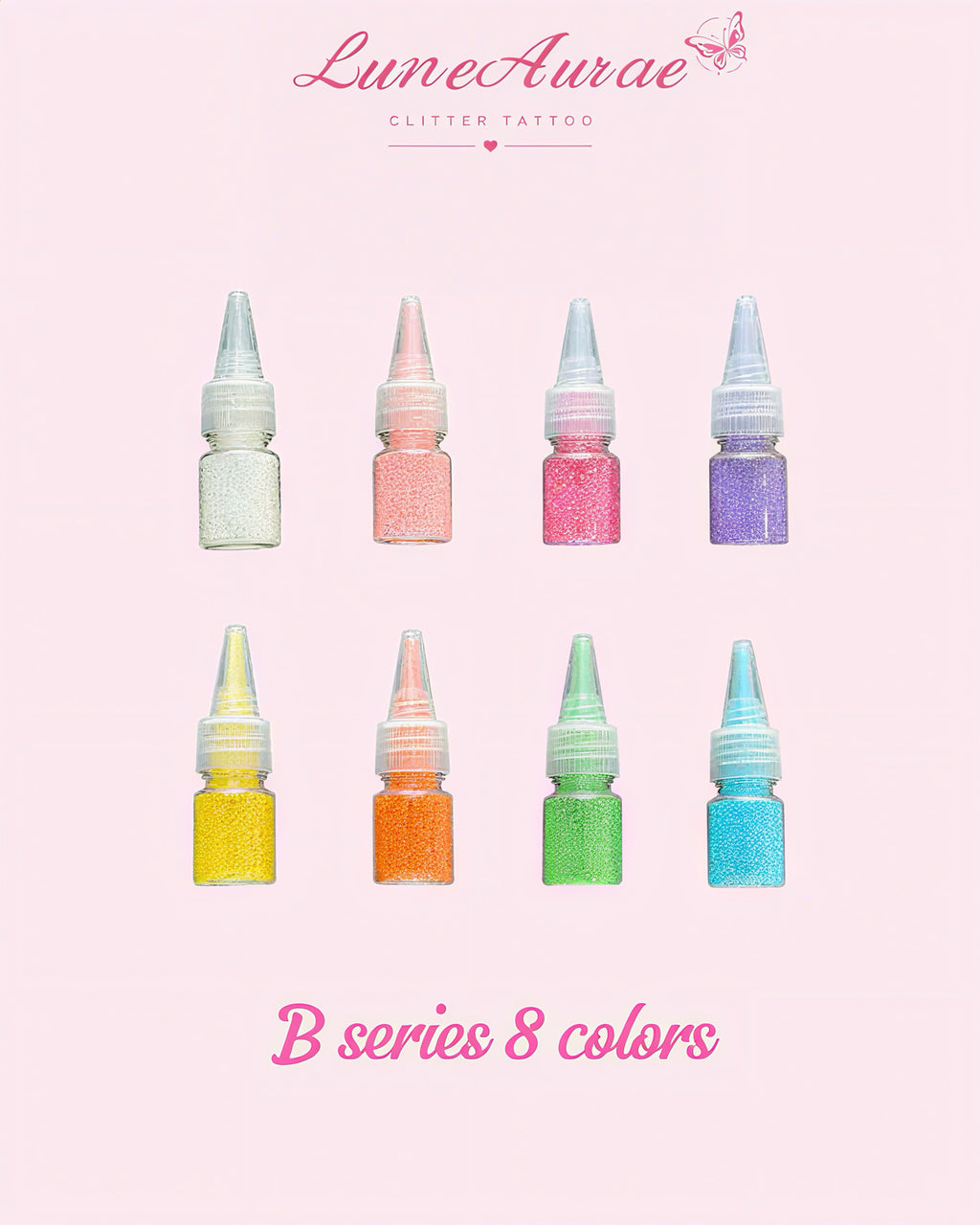 Glitter Set for Temporary Tattoo
