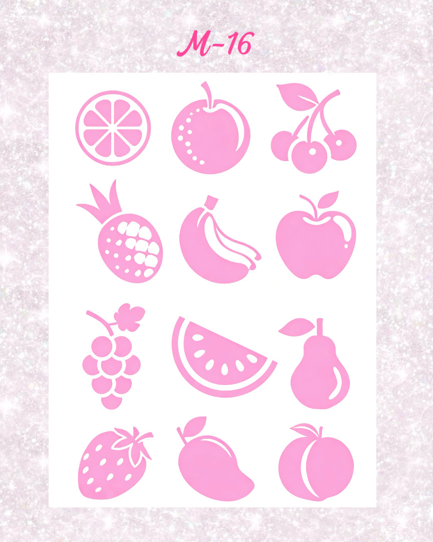 DIY Glitter Tattoo Sticker - M Series