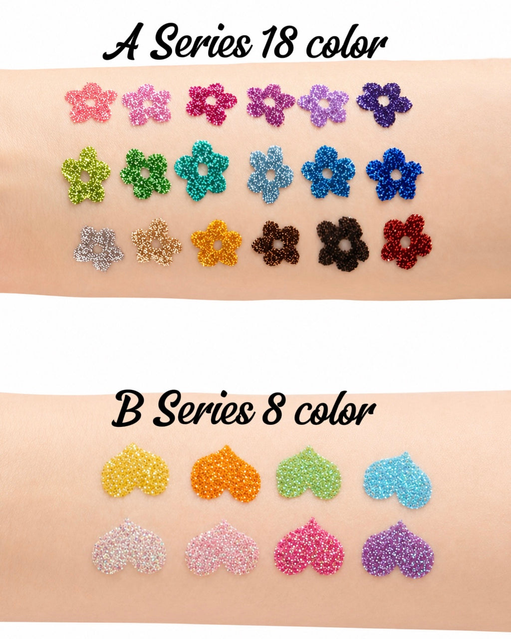 Glitter Set for Temporary Tattoo
