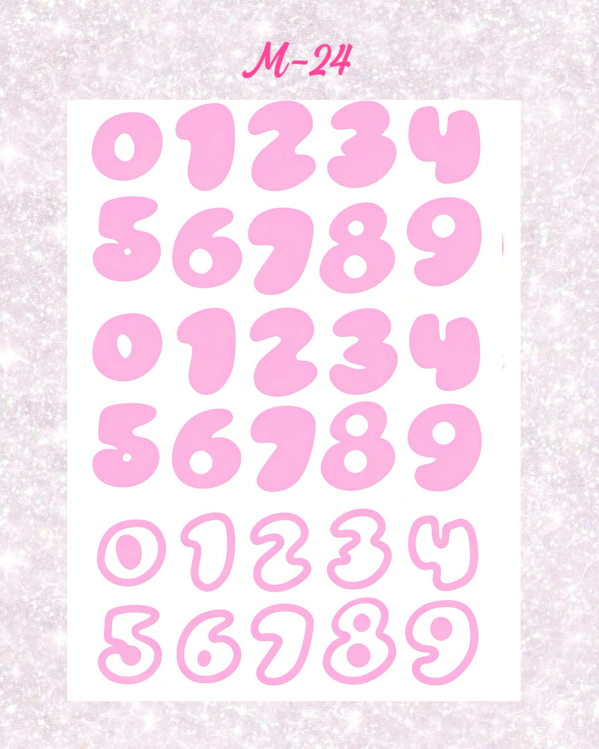 DIY Glitter Tattoo Sticker - M Series