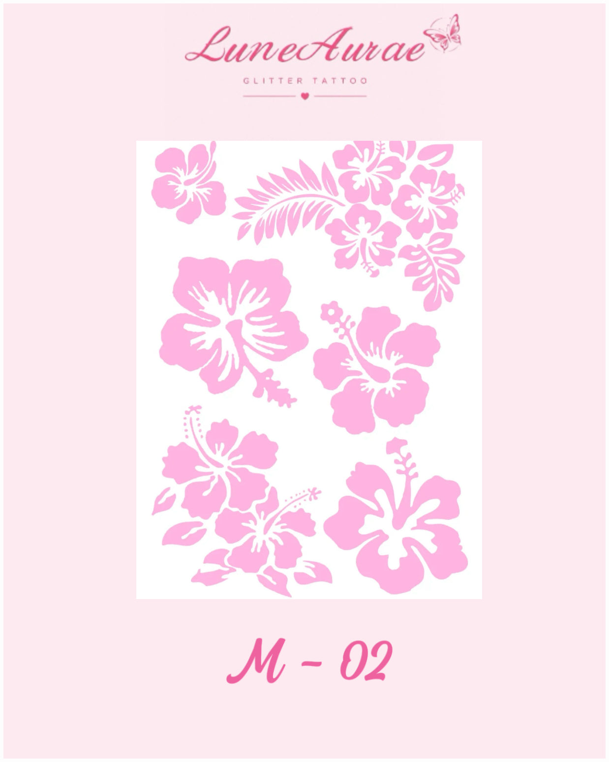 DIY Glitter Tattoo Sticker - M Series