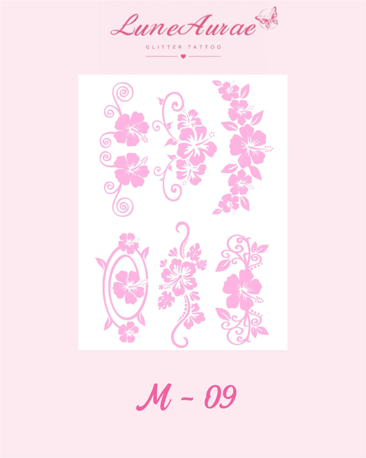 DIY Glitter Tattoo Sticker - M Series